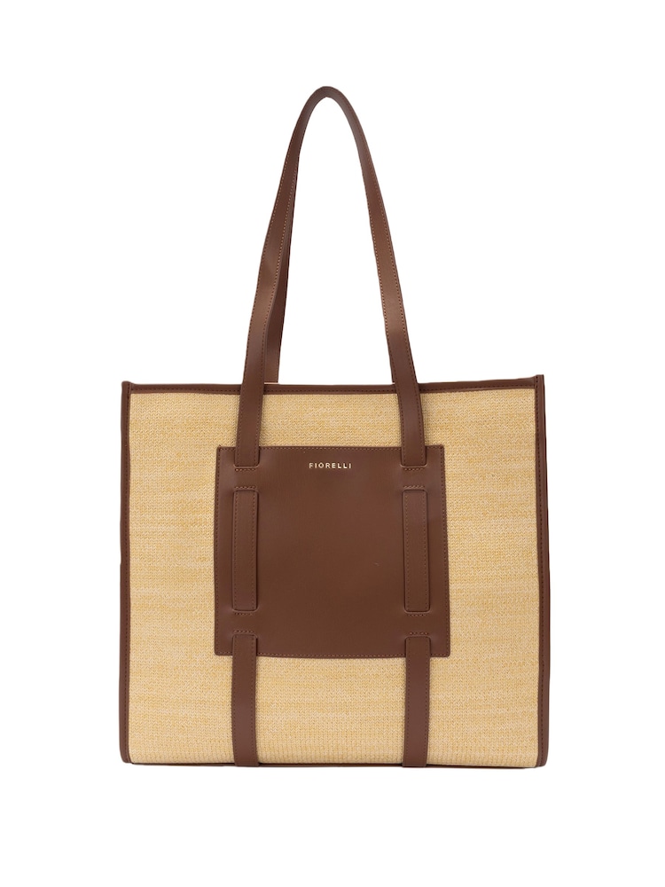Fiorelli Brown Stephanie Beach Tote - Image 1 of 6