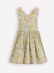 Boden Cream Fun Strap Back Dress - Image 2 of 4