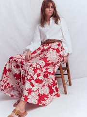 Boden Abigail Poplin Maxi Skirt - Imaginea 1 din 5