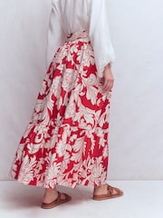 Boden Abigail Poplin Maxi Skirt - Imaginea 3 din 5