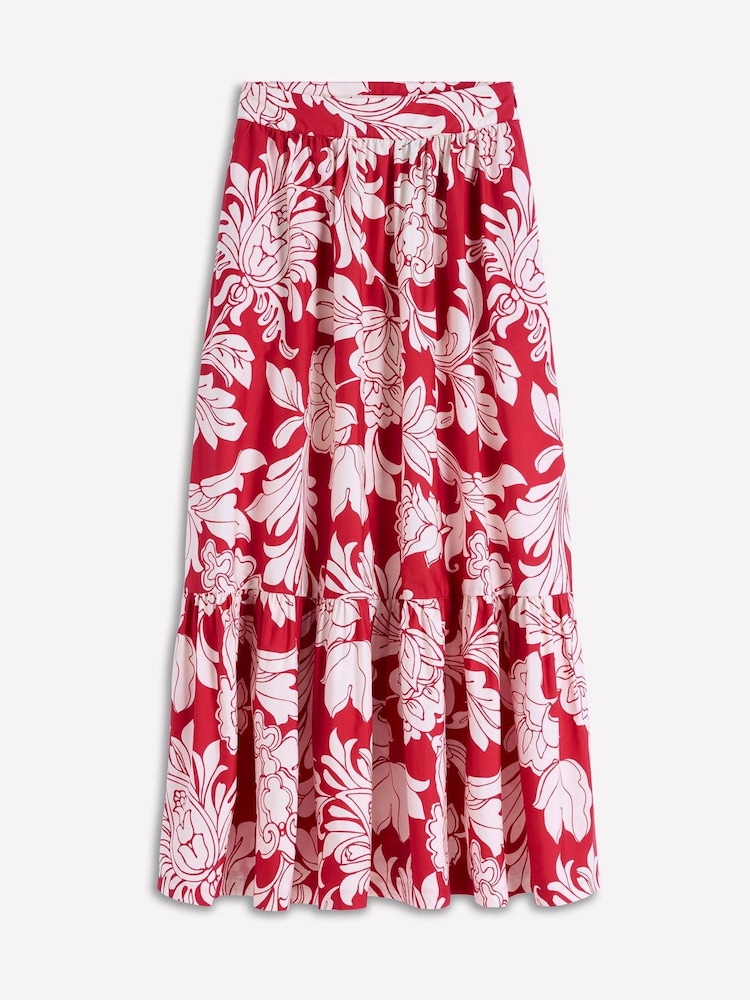 Boden Abigail Poplin Maxi Skirt - Imaginea 5 din 5