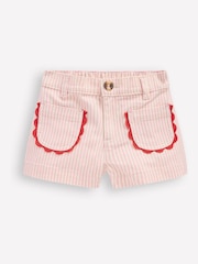 Boden Pink Patch Pocket Shorts - Image 1 of 3
