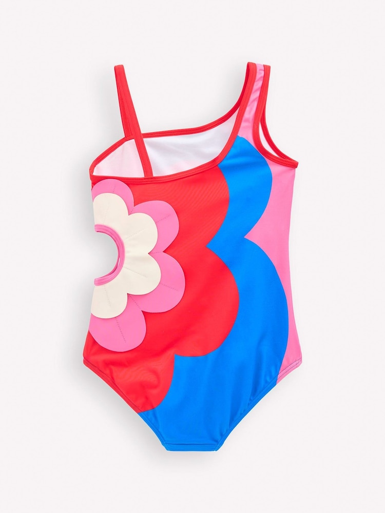 Boden בגד ים עם כתף אחת ואפליקציה - תמונה 2 מתוך 3