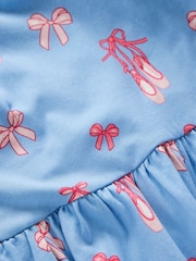 Boden Ballet Shoes Blouson Sleeve Jersey Dress - Imaginea 3 din 3