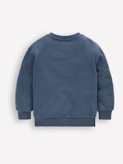 Boden Blue Bobbie Appliqué Sweatshirt - Image 2 of 3