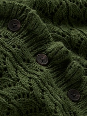 Boden Green Eloise Frill Henley Jumper - Image 6 of 6