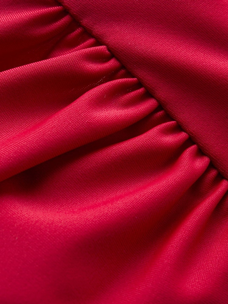 Boden Red Kythira Ruched Bikini Top - Image 6 of 6 Boden Red Kythira Ruched Bikini Top - Image 6 of 6