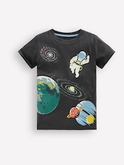 Boden Black - Phantom Space Glow-in-the-Dark T-Shirt - Image 1 of 3