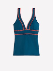 Boden Blue Porto Tankini Top - Image 5 of 6