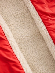 Boden Red Fun Bomber Jacket - Image 3 of 4