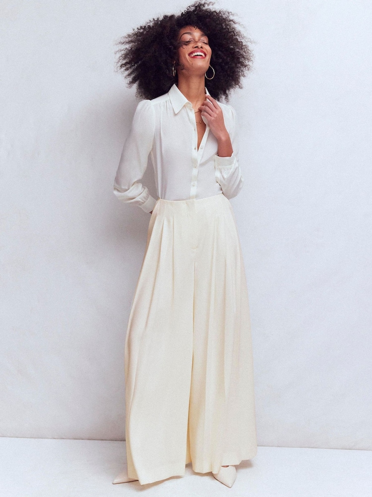 بنطلون برجل واسعة Regent من Boden - صورة 1 من 5