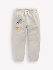 Boden White Badge Joggers - Image 1 of 3
