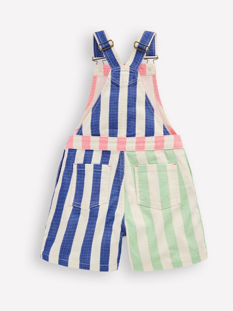 Boden Pink Short Dungarees - Image 2 of 3 Boden Pink Short Dungarees - Image 2 of 3
