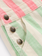 Boden Pink Short Dungarees - Image 3 of 3