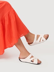 Pavers White Lightweight Touch Fasten Mules - Image 1 of 6