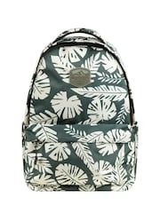 Weird Fish Green Benne 25 Litre Printed Backpack - Image 3 of 6