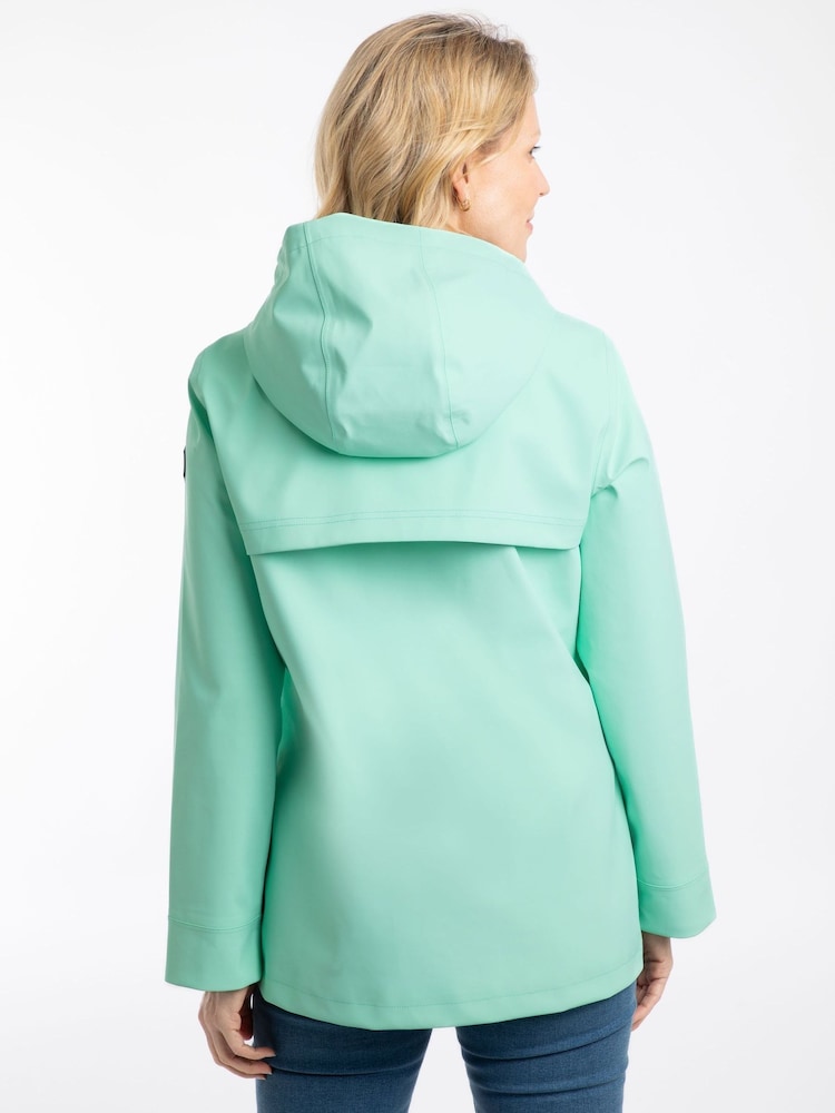 Grønn - Weird Fish Faros vanntett regnjakke - Bilde 2 av 7