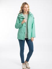 Grønn - Weird Fish Faros vanntett regnjakke - Bilde 3 av 7