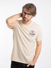 Weird Fish Brown Dog Trails Back Print Graphic T-Shirt - Image 1 of 6