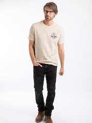 Weird Fish Brown Dog Trails Back Print Graphic T-Shirt - Image 3 of 6