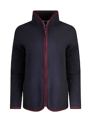 Weird Fish Blue Tiana Full Zip Polar Fleece - Image 6 of 7