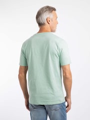 Mintgrün - Weird Fish – Fished – Marken-T-Shirt aus Baumwolle - Bild 2 von 5