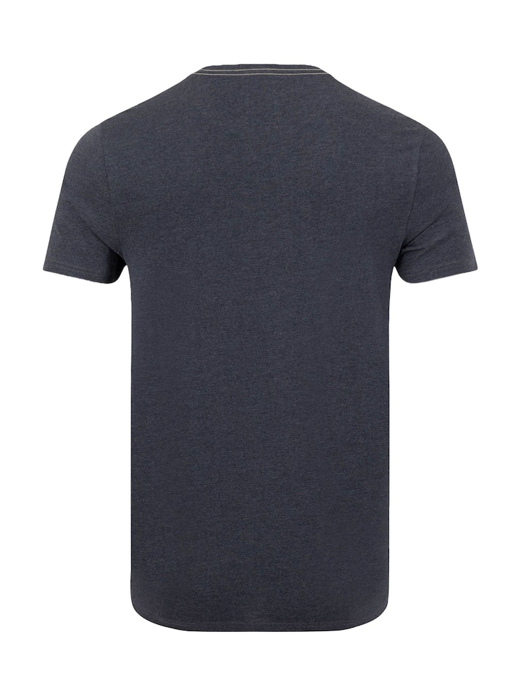 Weird Fish Blue Sunrise Front Print Graphic T-Shirt - Image 6 of 6