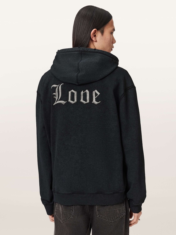 AllSaints Utopia Over The Head Hoodie - Imagen 2 de 7