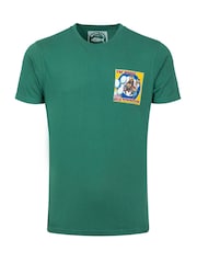 Weird Fish Green The Whoot Back Print Artist T-Shirt - Image 5 of 6