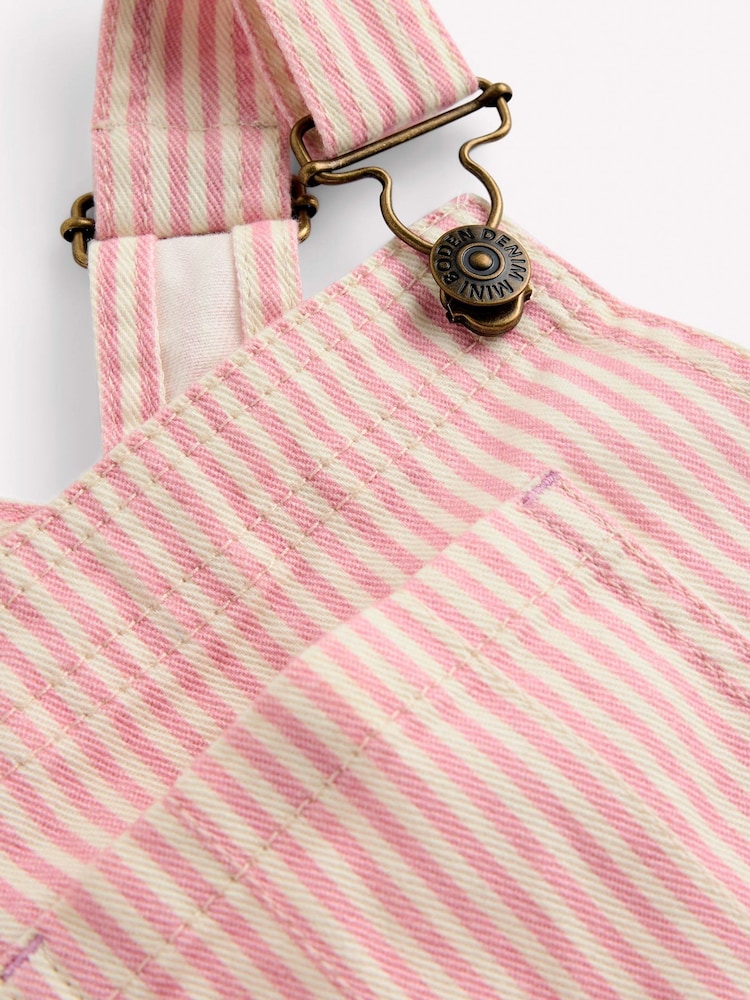 Boden Pink Wide Leg Dungaree - Image 3 of 3