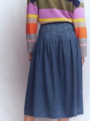 Boden Blue Valentina Denim Skirt - Image 4 of 7