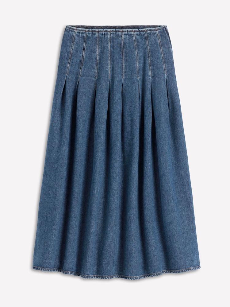 Boden Blue Valentina Denim Skirt - Image 7 of 7