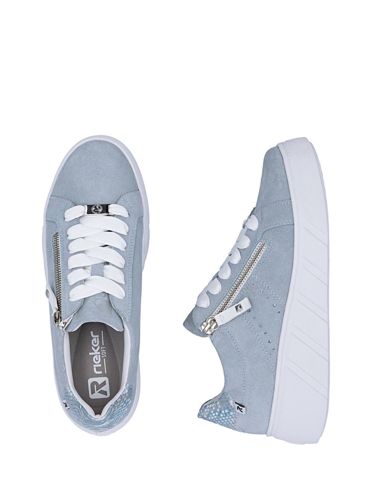 Rieker Blue Trainers - Image 11 of 11