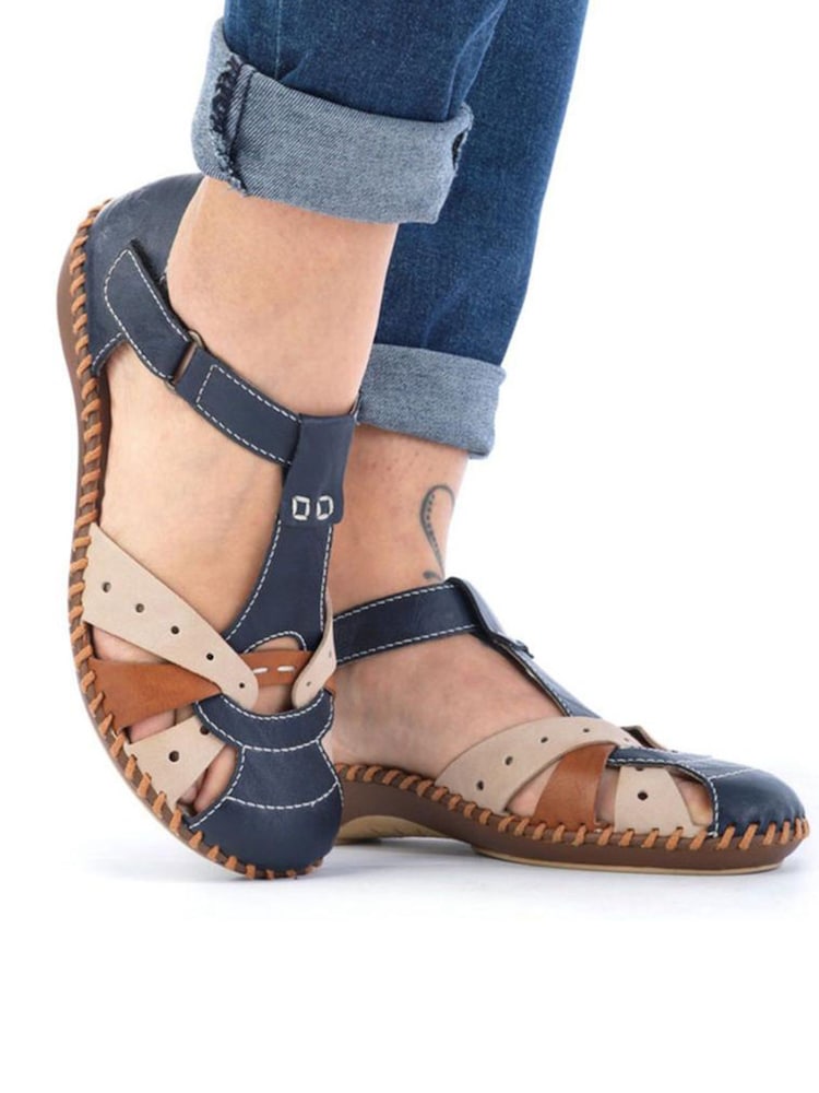 Rieker Blue Shoes Hook & Loop - Image 1 of 6