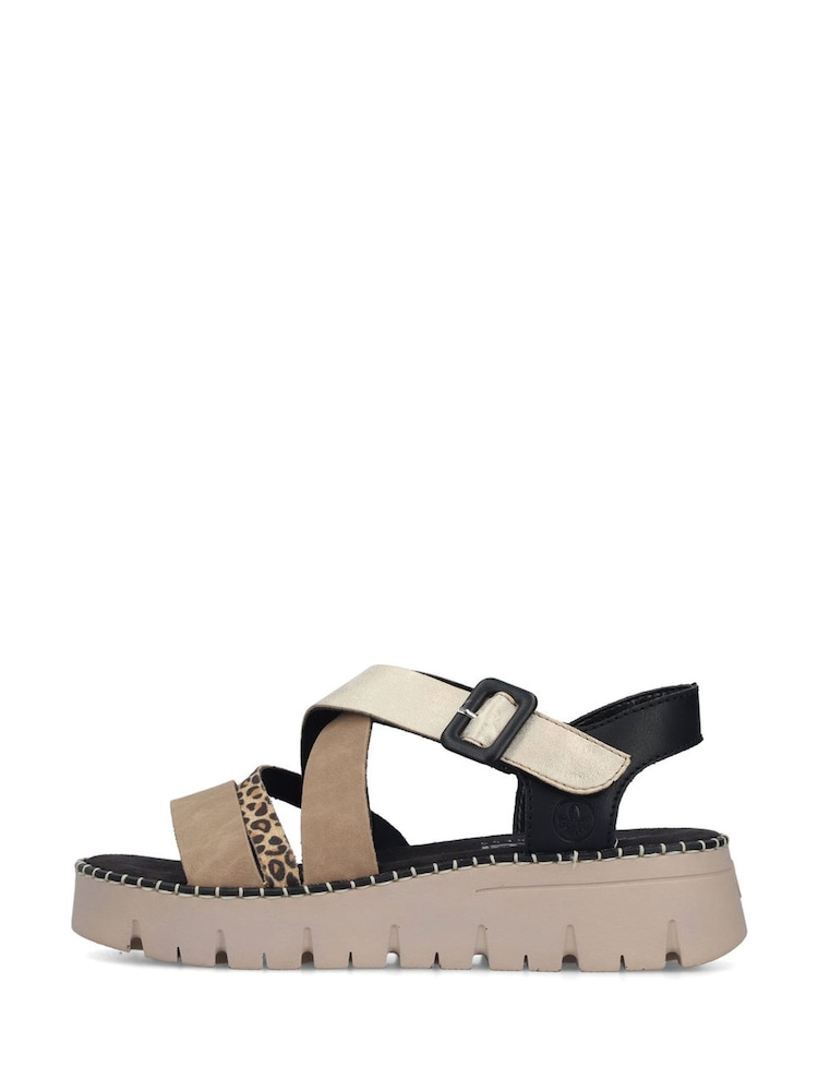 Rieker Natural Sandals - Image 2 of 10
