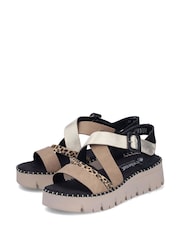 Rieker Natural Sandals - Image 3 of 10