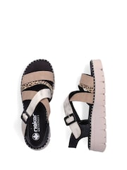 Rieker Natural Sandals - Image 4 of 10