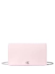 Calvin Klein Pink Monogram Chain Wallet - Image 1 of 3