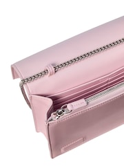 Calvin Klein Pink Monogram Chain Wallet - Image 3 of 3