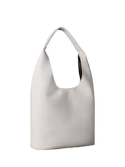 Calvin Klein White Shoulder Bag Coated Fabric - Image 2 of 3