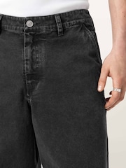 AllSaints Black Jackson Shorts - Image 3 of 7