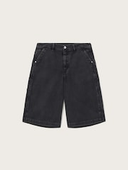 AllSaints Black Jackson Shorts - Image 7 of 7