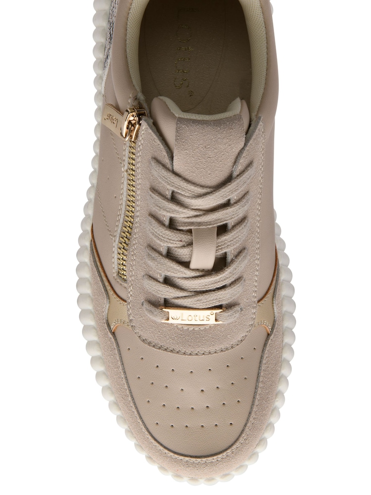 Lotus Natural Zip-Up Trainers - Image 4 of 4 Lotus Natural Zip-Up Trainers - Image 4 of 4