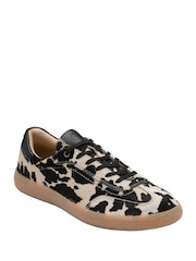 Lotus Animal Leather Lace-Up Trainers - Image 1 of 4