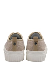 Lotus Natural Lace-Up Trainers - Image 3 of 4