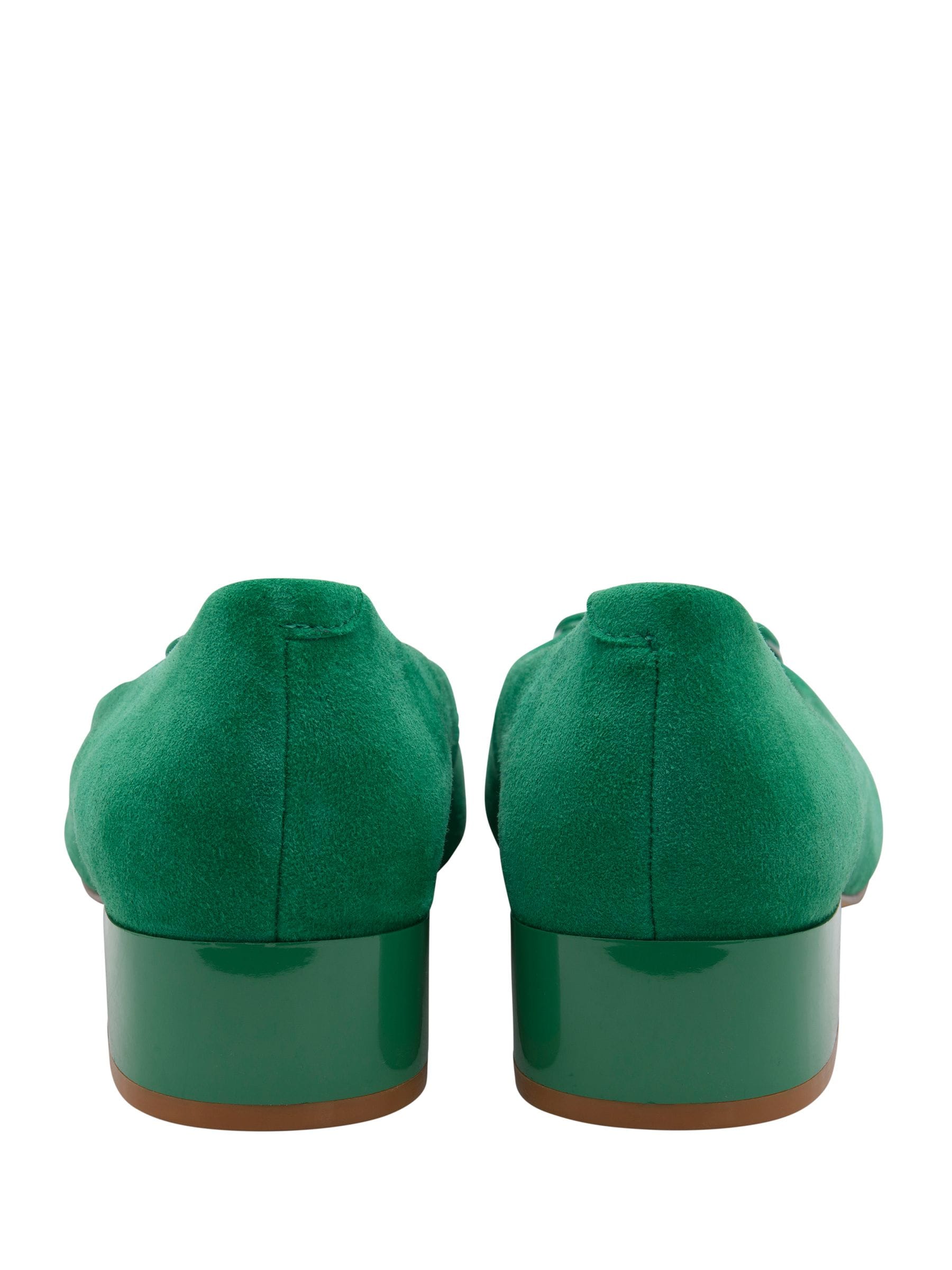 Buy Lotus Green Suede Low Block-Heel Shoes from Next South Africa