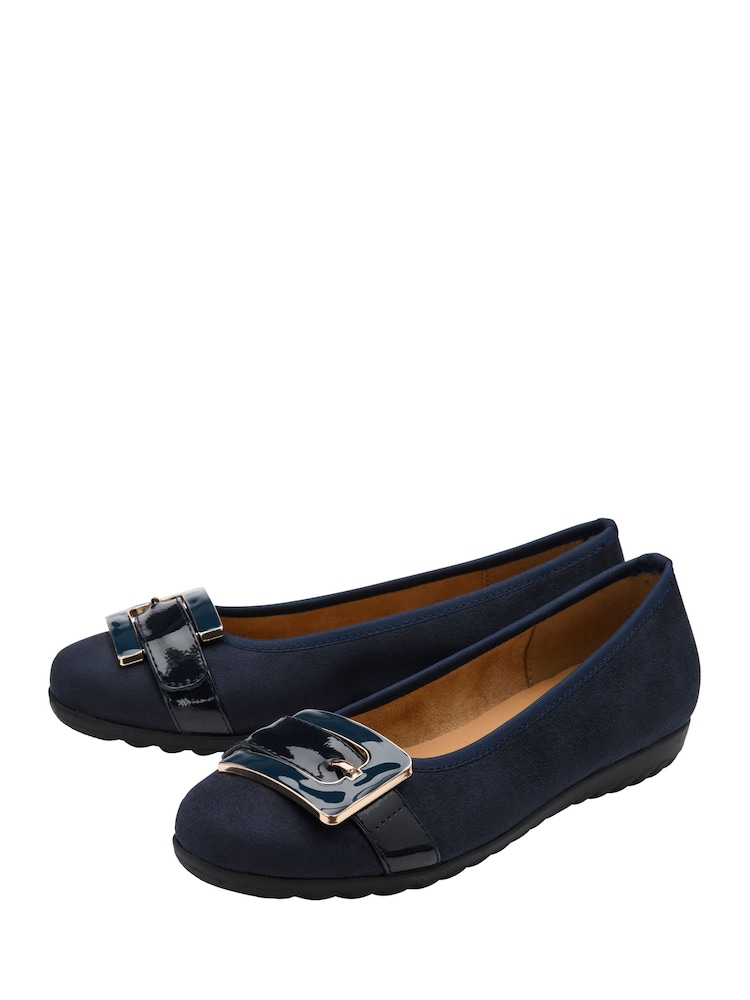 Lotus Blue Slip-On Shoes - Image 2 of 4 Lotus Blue Slip-On Shoes - Image 2 of 4