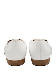 Lotus White Slip-On Shoes - Image 3 of 4