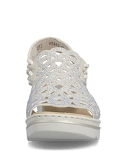 Rieker Cream Sandals - Image 4 of 7