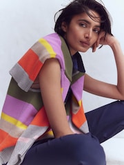 رداء علوي بدون أكمام من القطن Lucy من Boden - Image 5 of 7